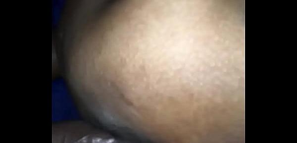  Wet Light skin Backshot Pussy cum inside